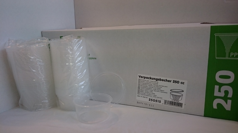 Sauciersschalen+D. 250cc rund