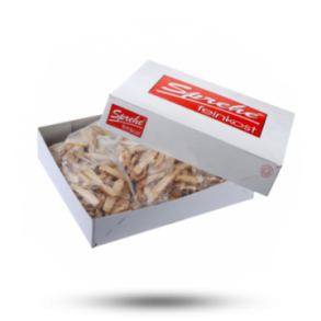 Hähnchenfilet-Streifen gegart