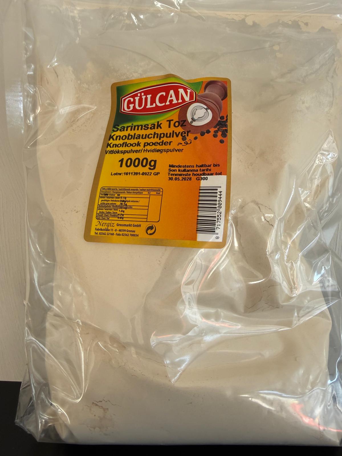 Knoblauchpulver 1000gr