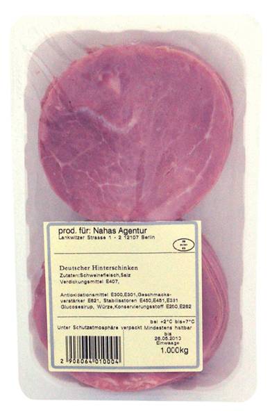 Hinterkochschinken 130er kal. gesch.