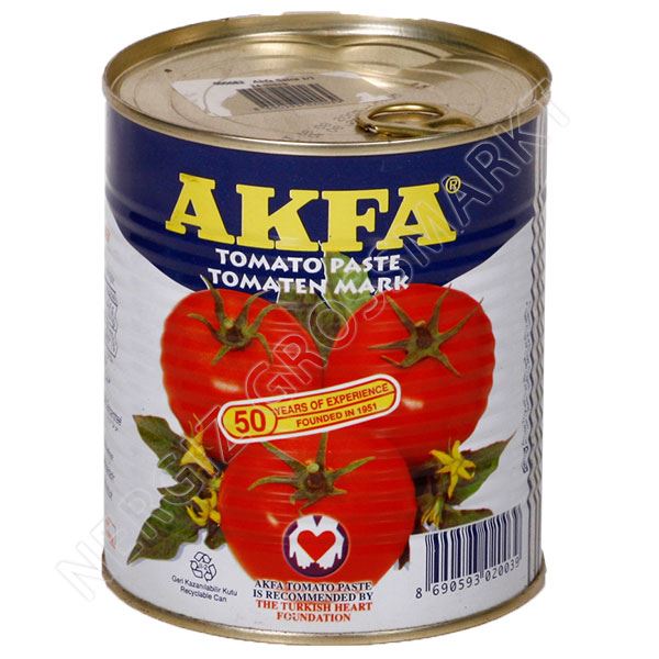 Akfa/Burcu Domates Salca Tomatenmark Dose 830g