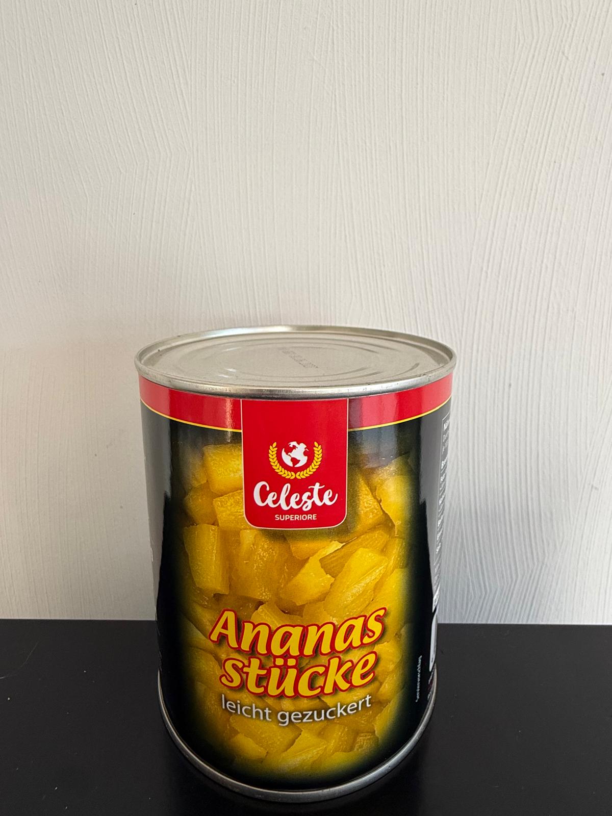 Ananas Stücke 850ml