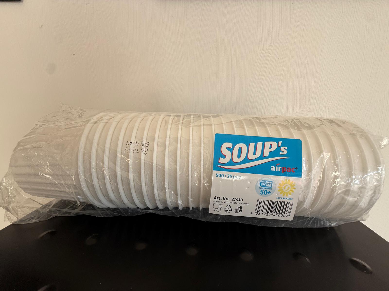 Suppeschale mit Deckel 500ml